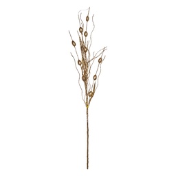 [50930BE] Weihnachtsdeko Beige 80 cm