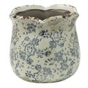 Flower Pot Inside Grey Beige Ø 12x12 cm
