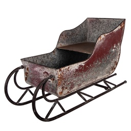 [6Y6161] Decoratie slee 51x23x30 cm
