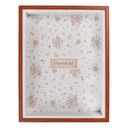 Picture Frame Brown 12x4x17 cm / 10x15 cm