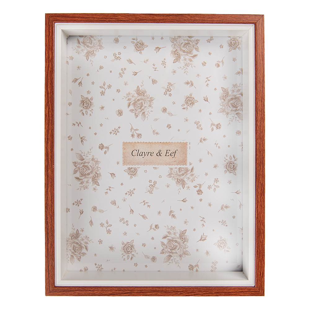Picture Frame Brown 12x4x17 cm / 10x15 cm