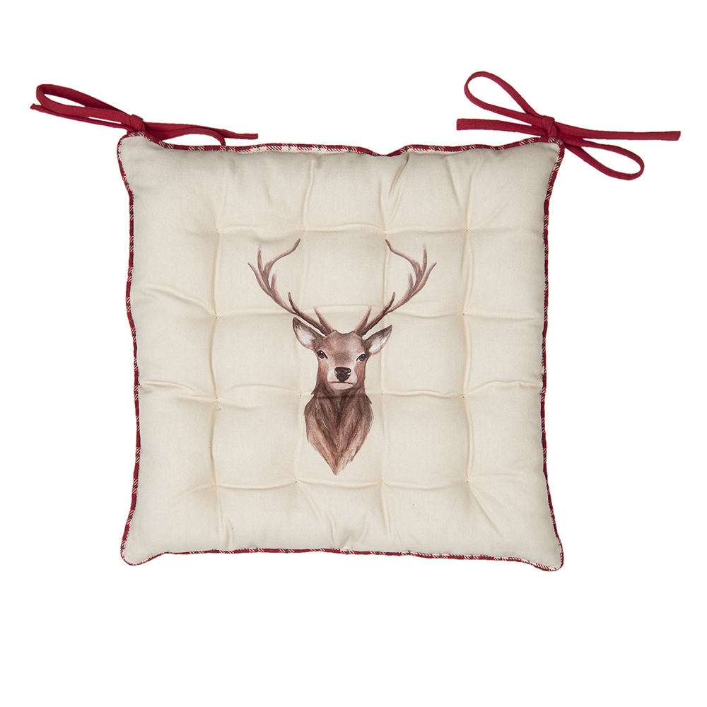 Chair cushion Foam Multi colored 40x40x4 cm