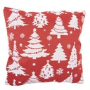 Coussin rempli Rouge Blanc 44x44x4 cm