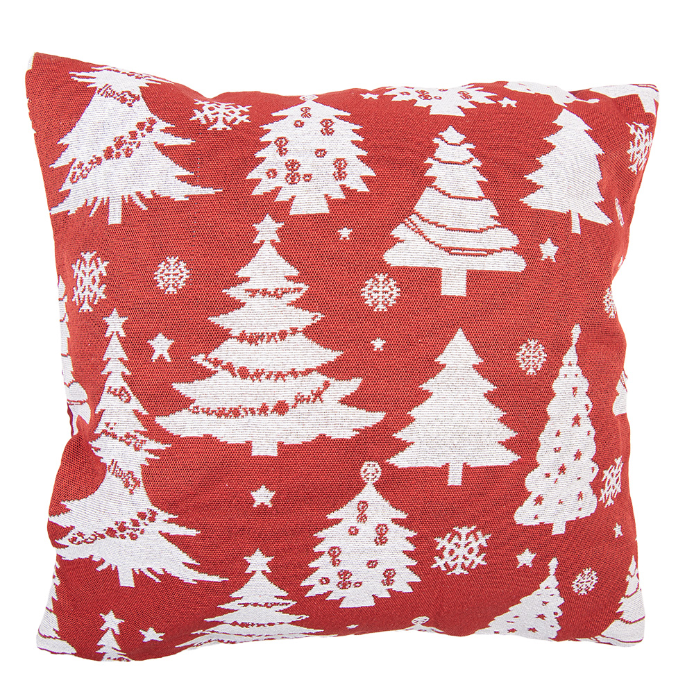 Coussin rempli Rouge Blanc 44x44x4 cm