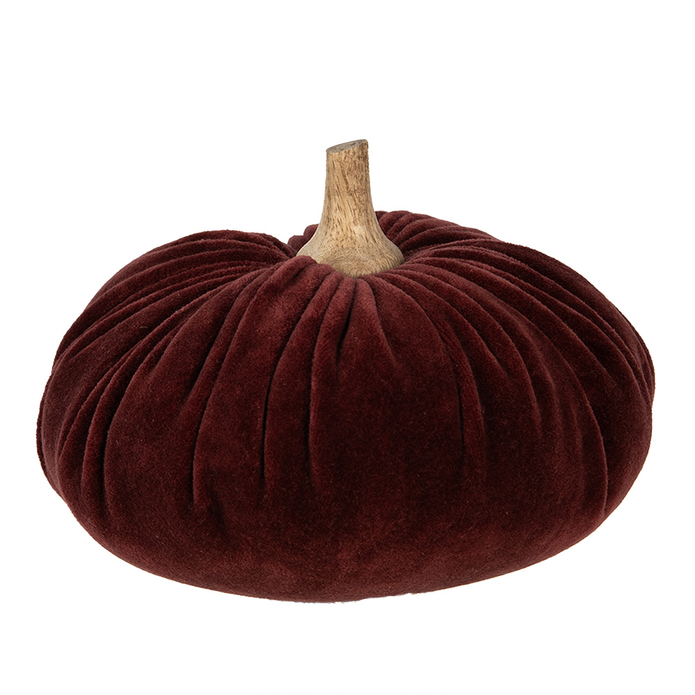 Decoration Pumpkin Red Ø 20x14 cm