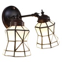 Wandlamp Tiffany 30x23x23 cm E14/max 2x40W