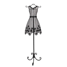 [5Y1194] Female Mannequin Black 43x34x149 cm