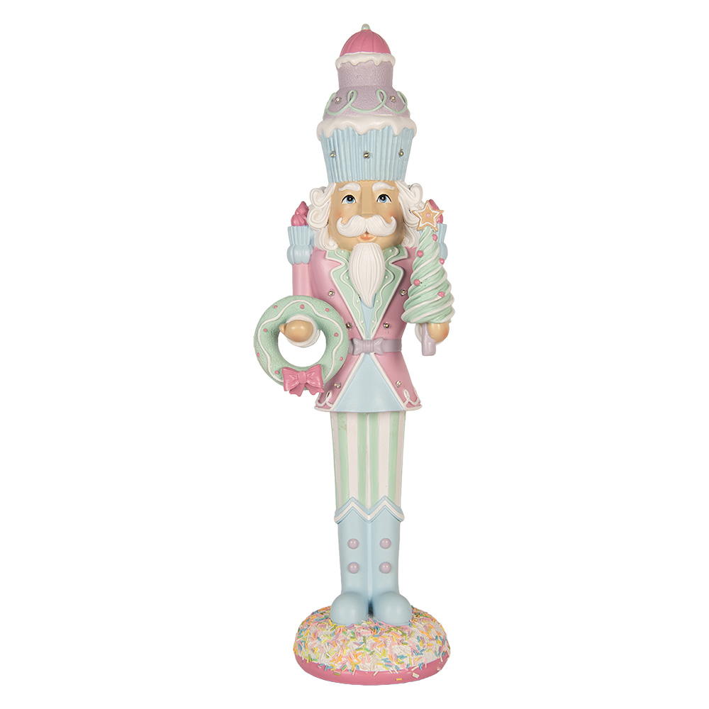 Decoratie notenkraker 19x16x61 cm LED / 2xAA