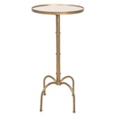 Table basse Or Ø 40x81 cm