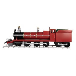 [5Y1304] Dekoration Zug Rot 86x18x27 cm