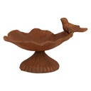 Abbeveratoio per uccelli Marrone 19x10x9 cm