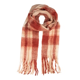 [JZSC0840R] Scarf Women Red 50x210 cm