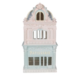 [6PR6005] Decoration House Blue Pink 19x15x38 cm