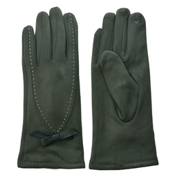 [JZGL0033] Guanti Donna Verde 8x24 cm