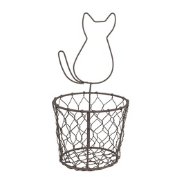 [6Y5487] Mand kat Ø 13x25 cm