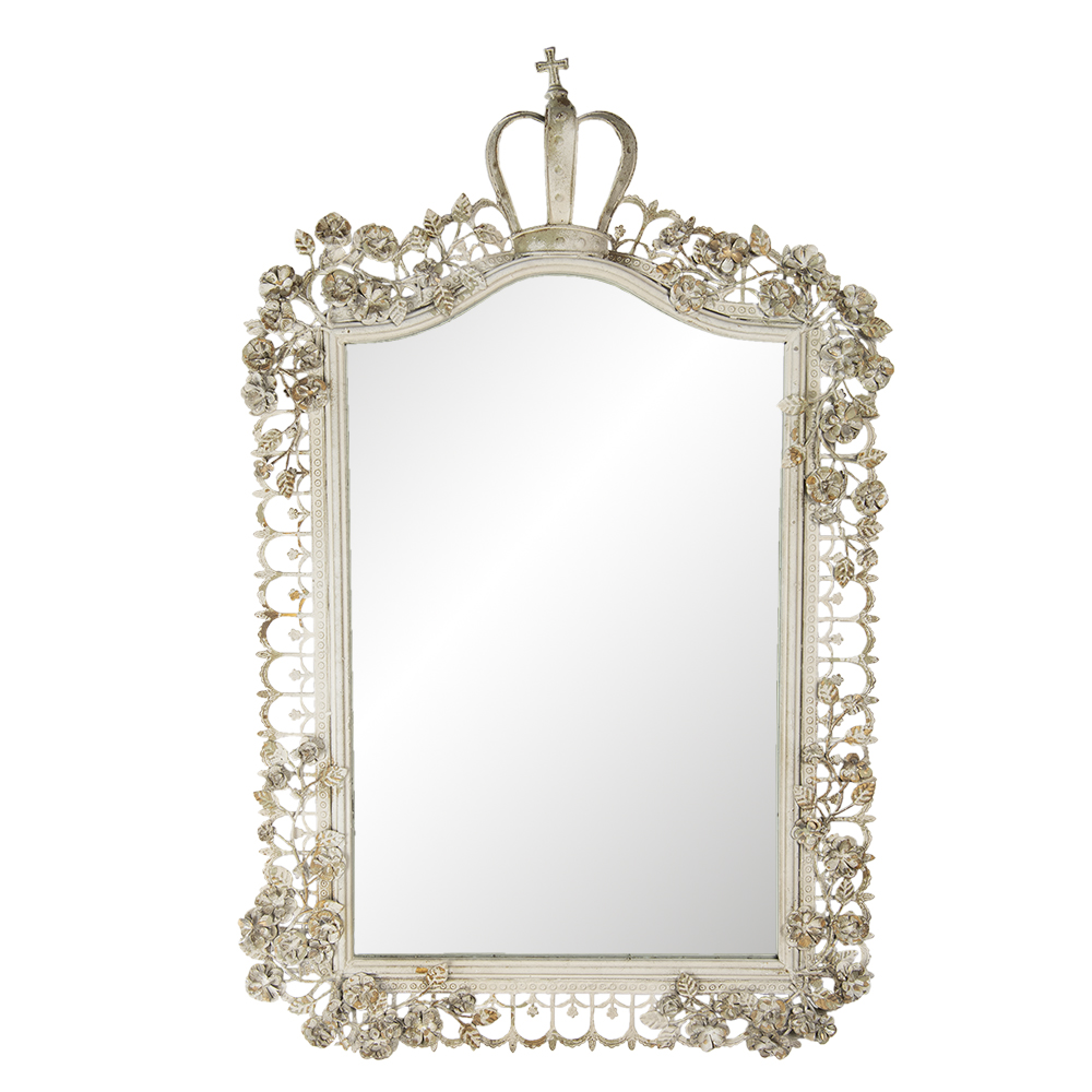Wall Mirror Beige 63x6x102 cm