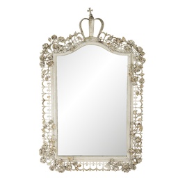 [52S211] Specchio da Parete Beige 63x6x102 cm