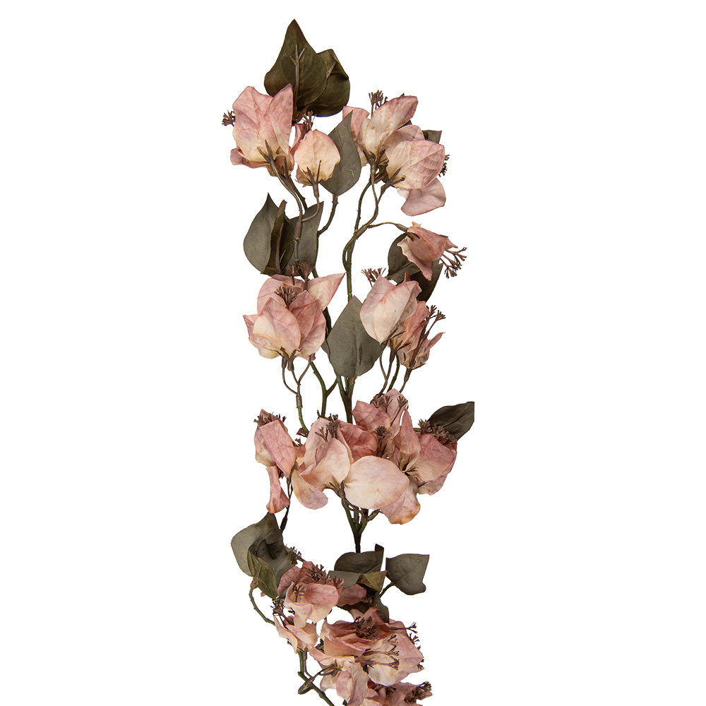 Decoratie tak met bloemen 12x15x110 cm