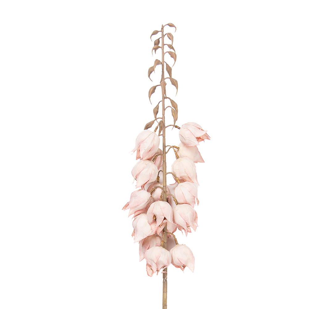 Decoratie tak met bloemen 12x12x100 cm
