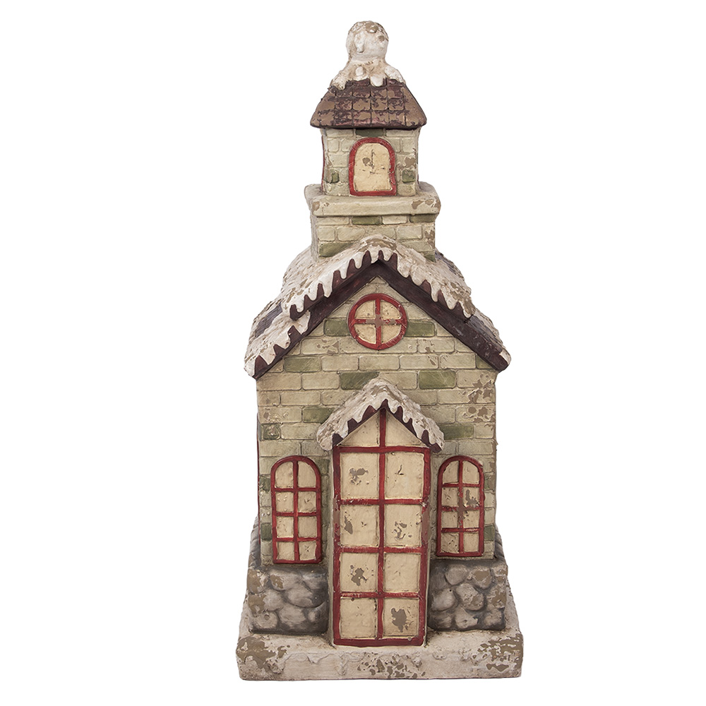 Decoratie huis 36x30x80 cm