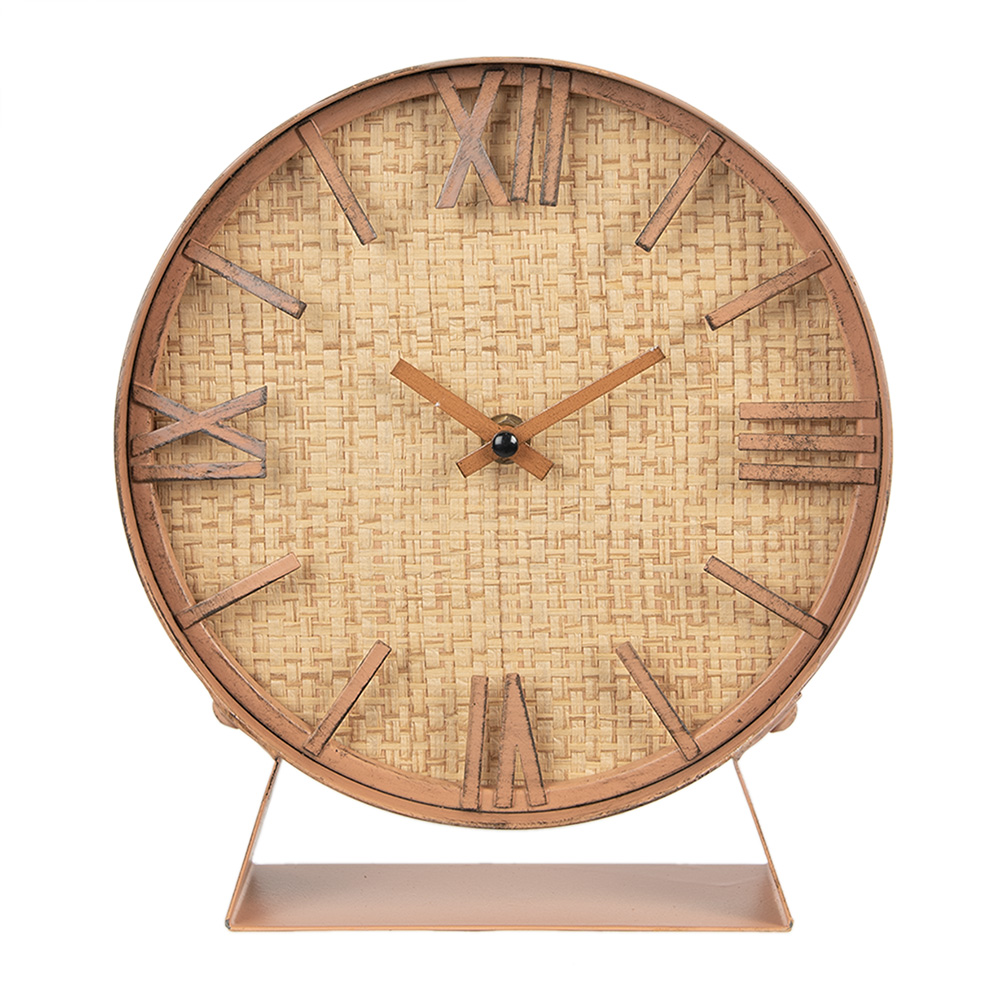 Standuhr Braun 20x6x24 cm / 1xAA