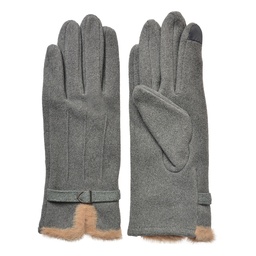 [JZGL0111G] Winter Gloves Grey 9x23 cm