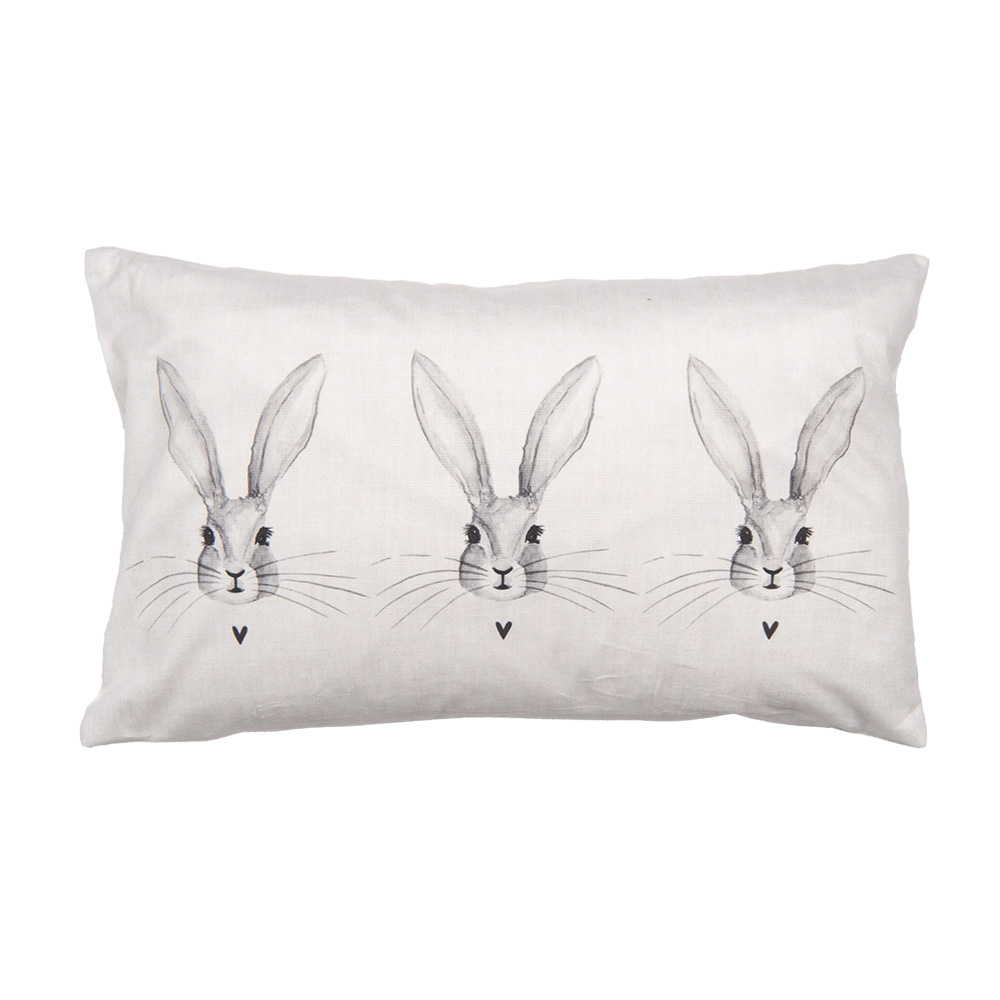 Housse de coussin Beige Gris 30x50 cm