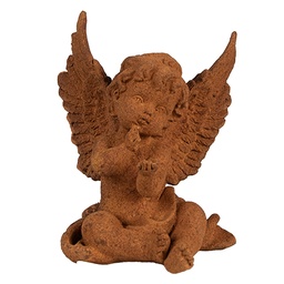 [6PR4072] Decoration angel Brown 9x8x11 cm