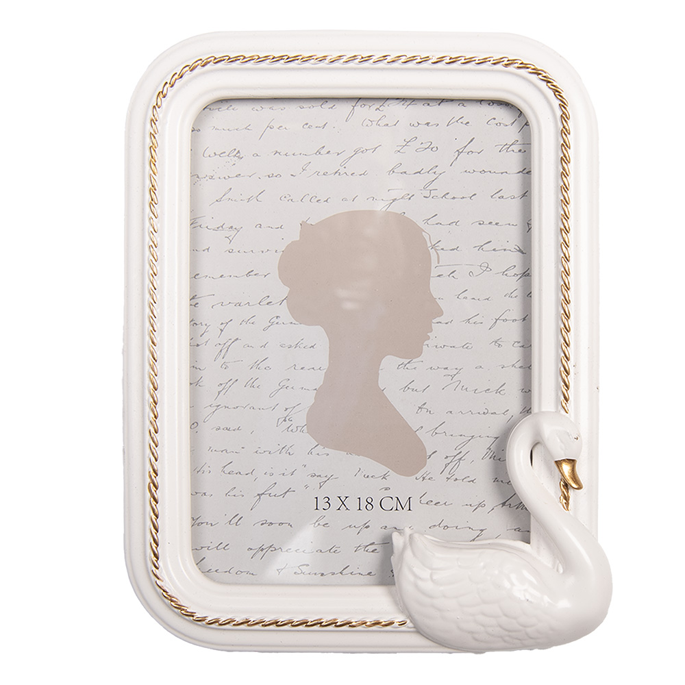 Picture Frame White 17x3x22 cm / 13x18 cm
