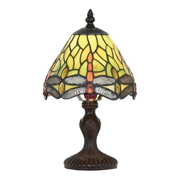 [5LL-5620] Lampe de table Tiffany Ø 18x30 cm E14/max 1x25W