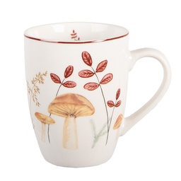 [LFJMU] Mug Beige Brown 12x8x10 cm / 350 ml