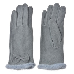 [JZGL0089G] Guanti Donna Grigio 9x23x1 cm