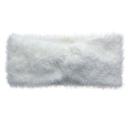 [JZHE0016W] Headband 10x22 cm White