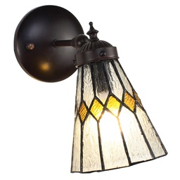 [5LL-6203] Wandlamp Tiffany 17x12x23 cm E14/max 1x40W