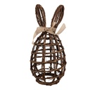 Statua Decorativa Coniglio Marrone 23x22x45 cm