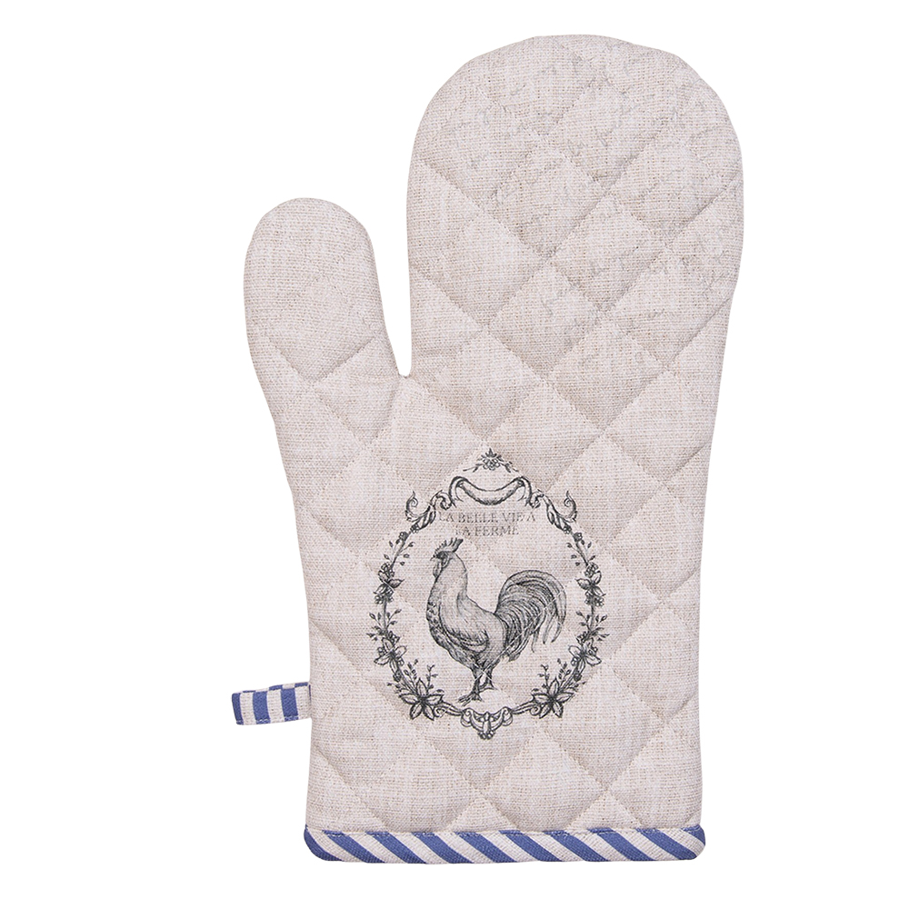 Ofenhandschuhe Beige 18x30 cm