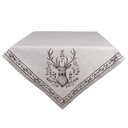 Tablecloth Beige Brown 100x100 cm