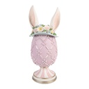 Décoration uf Violet Blanc Ø 13x30 cm