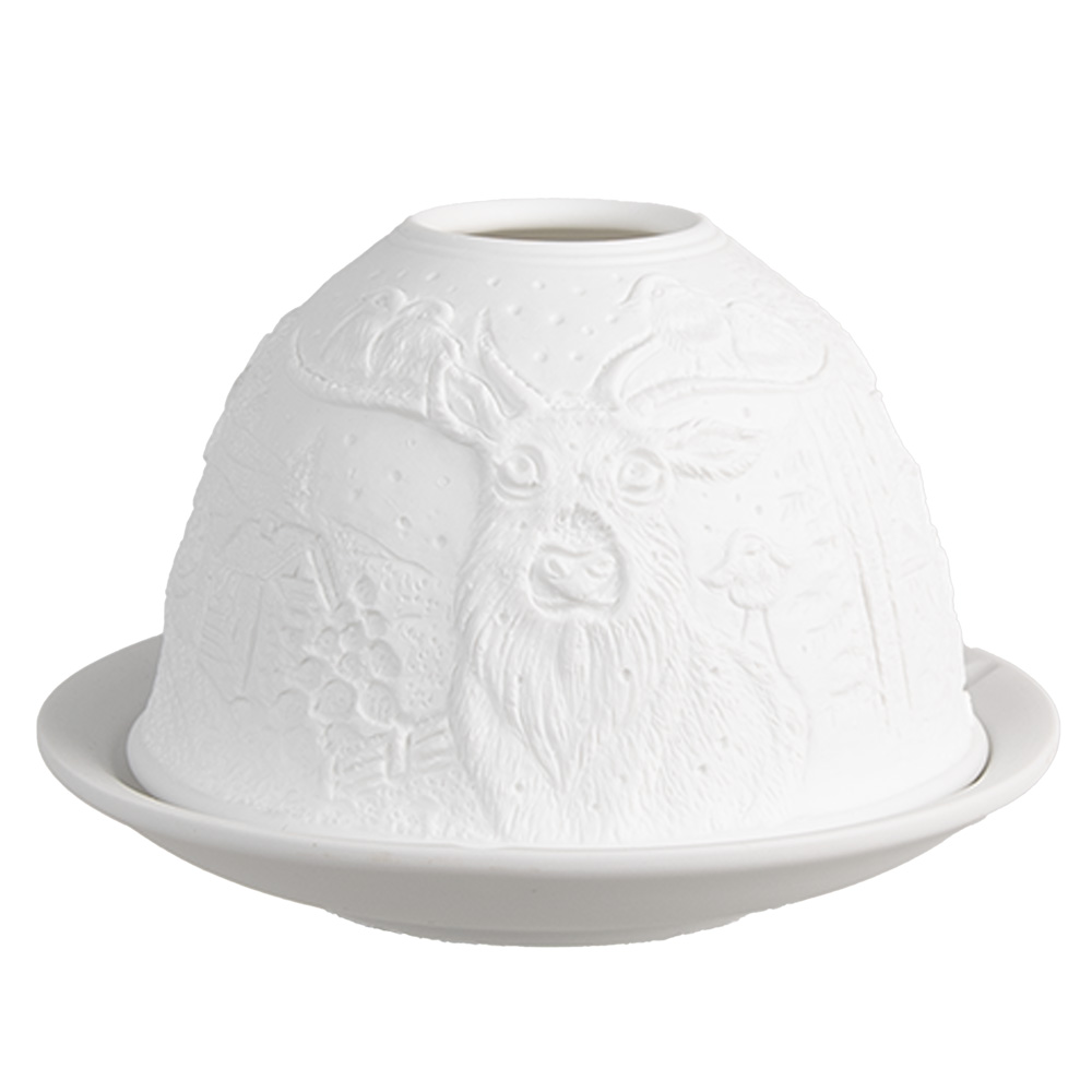 Waxinelichthouder Ø 12x8 cm