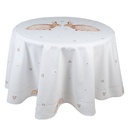 Nappe Beige Marron Ø 170 cm