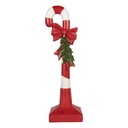 Decoration candy cane Red White 25x18x83 cm
