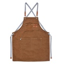 Grembiule Marrone 63x75 cm
