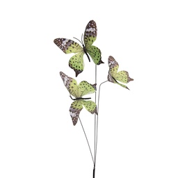 [50890] Decoratie tak met vlinders 10x10x65 cm