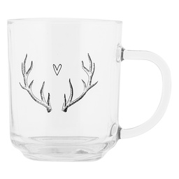 [NWVGL0003] Tea Glass Transparent 11x8x9 cm / 200 ml