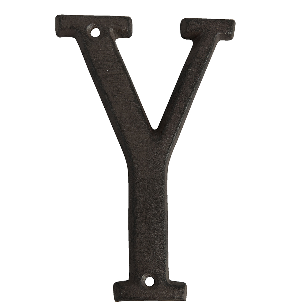 Letter Y 8x1x13 cm