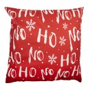 Cushion Cover Red White 45x45 cm