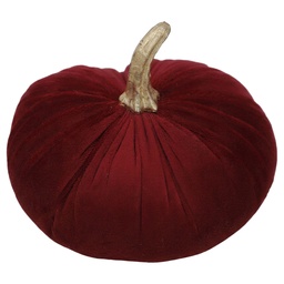 [67016R] Deko Kürbis Rot Ø 15x13 cm