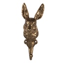 Wandhaken Goldfarbig 7x4x18 cm