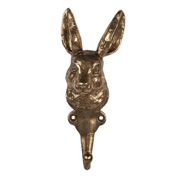 [6Y5891] Wandhaken Goldfarbig 7x4x18 cm