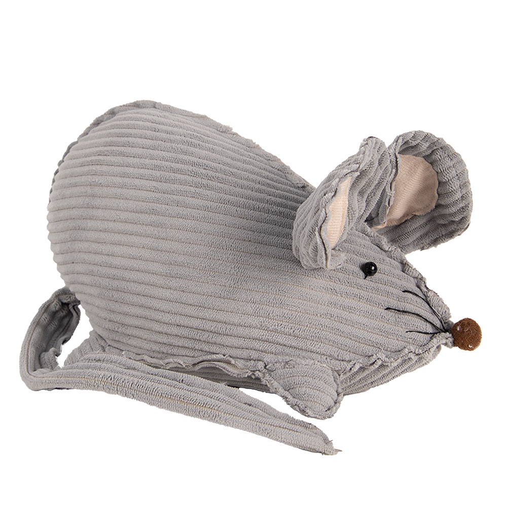 Dekoration Maus Grau 28x15x16 cm